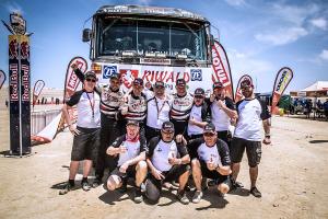 Nikolaev won the Dakar gold hat-trick