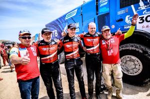 Van den Brink finished fourth in Silk Way Rally