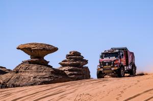 Van den Brink in Stage 5 on 7th position