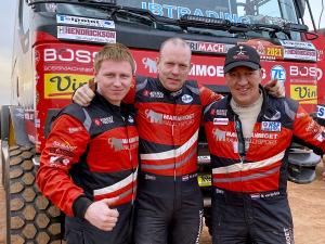 Mario Kress praises the team after Dakar