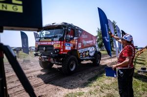 The Silk Way Rally started in Russia with only one Czech truck