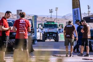 Huzink finished on the second place in the prologue of Rally Morocco