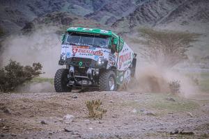 The second Dakar stage destroyed Huzink's hopes