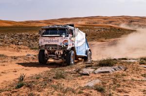 Sprinting to Success: Gert Huzink's Thrilling Pursuit in the Eighth Stage of Dakar Rally