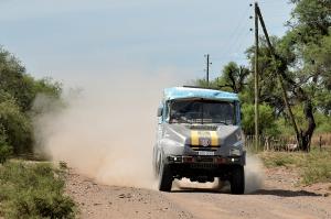 Dandy Land Their Truck On The Side, Martin Finishes Fourth