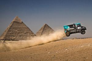 Kuba Wins the Pharaons Rally on Ardavichus’ Truck