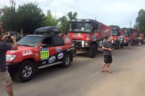 Dakar startuje s kamiony MKR Technology