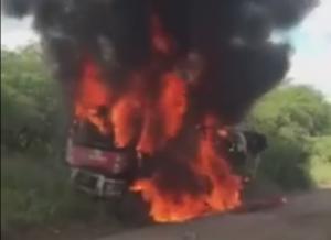 Van den Brink: the Truck Went Up in Flames Incredibly Fast 