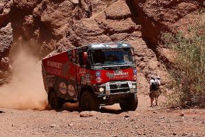 Dakar Going to the Finish with de Baar on Sixth 