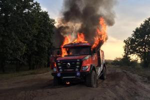 Clients saw the Dakar special go up in flames