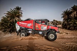 Truck from Czech dominate in Morocco Desert Challenge